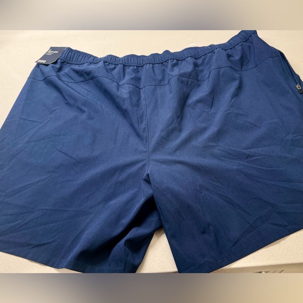 Navy Blue athletic shorts. 6” Inseam agility shorts